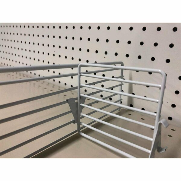 Trion Steel Wire Binning Shelving Unit - Gray, 0.5 x 4 x 3 in. 9007312